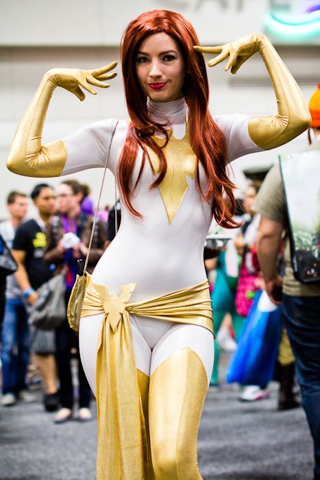 X-Men White Phoenix of The Crown Costume Catsuit